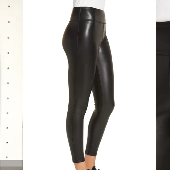 Nordstrom Faux Leather Leggings - Picture 2 of 5
